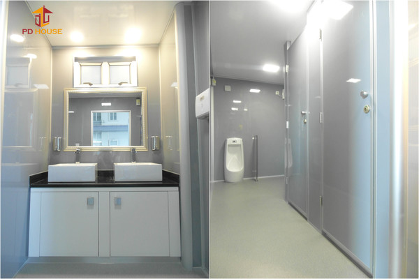 Singapore container toilet