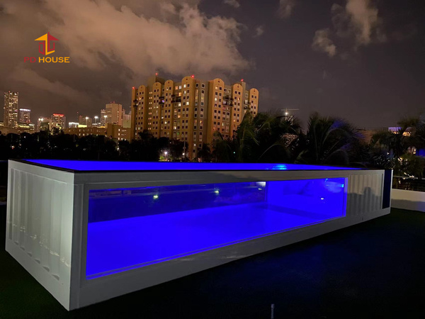 Miami Acrylic Art Swimming Pool