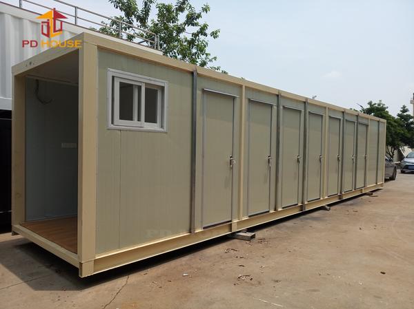 40 ft container toilet