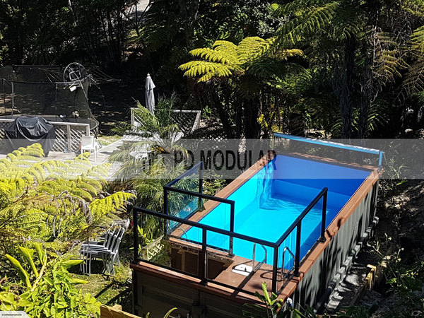 Backyard pool